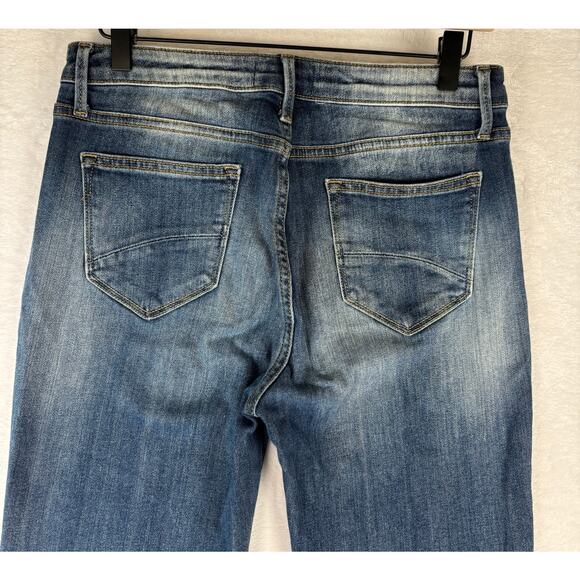 Driftwood Colette High Rise Jeans Size 29 Embroidered Cuff DW-P40373A - Picture 9 of 9